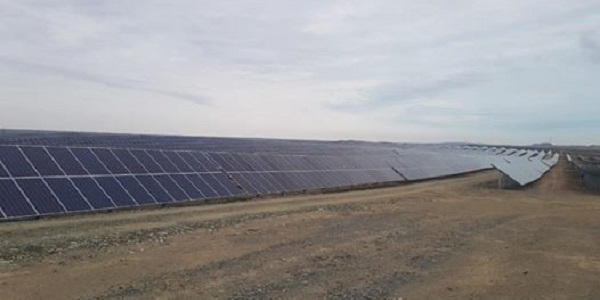 Официальное открытие введенной в эксплуатацию солнечной электростанции «Гульшат» мощностью 40 МВт в Карагандинской области