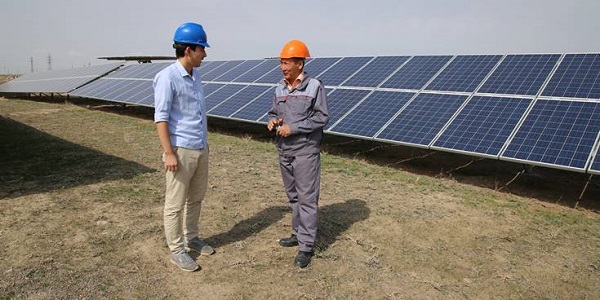 Новая солнечная электростанция построена в Алматинской области