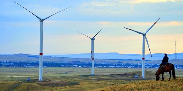 Ветряные станции генерируют 45% электроэнергии ВИЭ в Казахстане